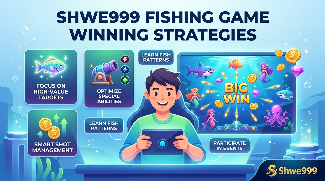 Shwe999 Fish Game ၏ အကောင်းဆုံး အင်္ဂါရပ်များ