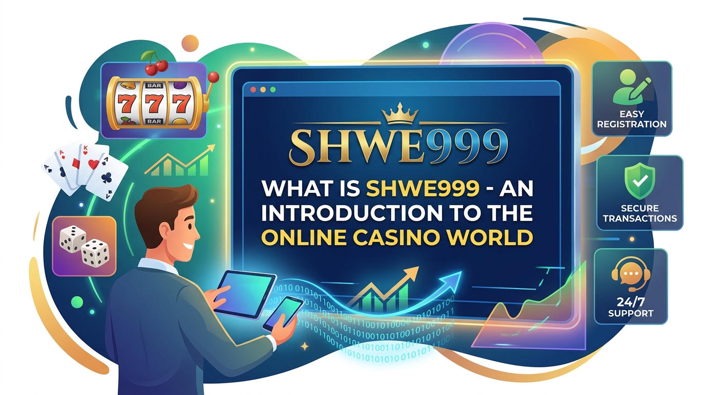 Shwe999 online casino ကို မိုဘိုင်းလ်ဖုန်းဖြင့် လွယ်ကူစွာ ကစားခြင်း