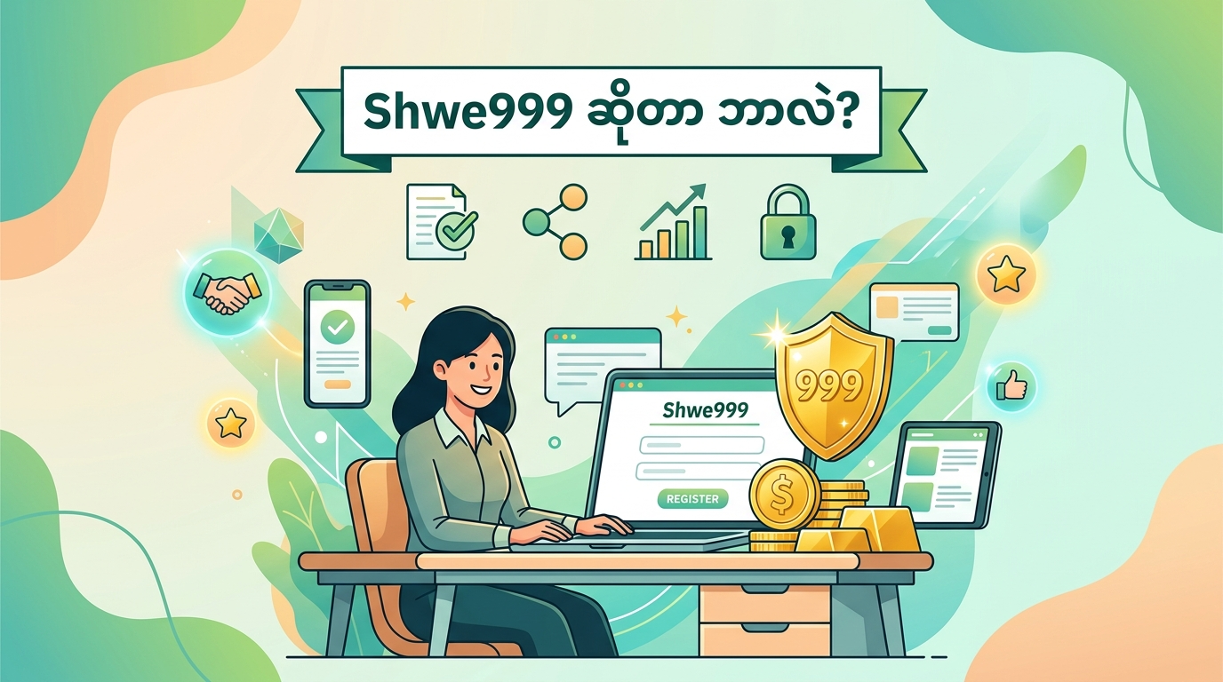 Shwe999 တွင် အကောင့်ဖွင့်ရန် လိုအပ်ချက်များ